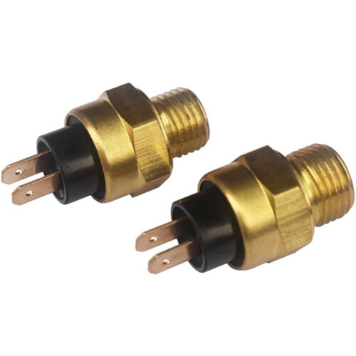 Motorcycle Cooler Fan Temperature Switch Water Temperature Sensor M16x1.5 Compatible with Various Models 2