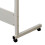 Liftable Bedside Table 60 X 40cm C Shape Metal 9
