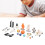 19Pcs Space Model Toys Aerospaceplane Satellite 12