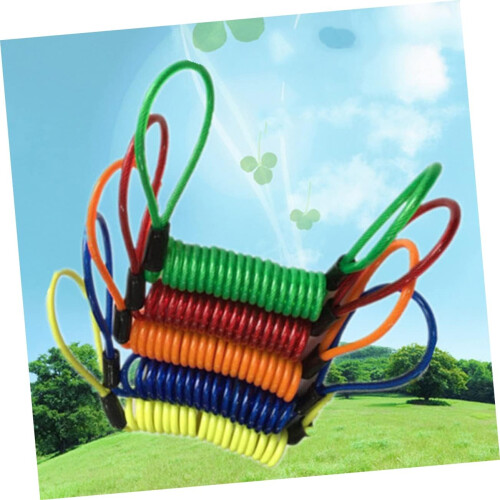 Disc Brakes Lock Cable for Bicycle Green Lock Cable with Memory System, Durable Steel, 5ft Length, Optimal Security 2