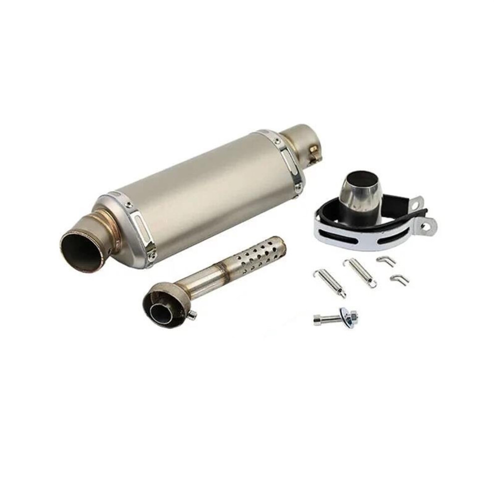 Schalldã¤Mpfer Fã¼R Pcx125 - Universal Motorrad-Auspuff 51 Mm Rohr 370 Mm Lã¤Nge Fã¼R 100Ccm-1000Ccm Atv Gp Scooter 6038364936325