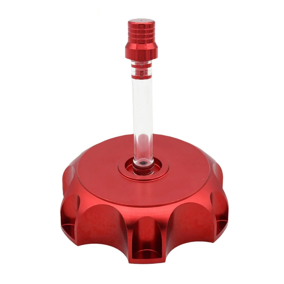 Universal 50Mm Cnc Aluminium Racing Gas Tank Cap With Breather For Yamaha Dirt Bikes Atvs Red 6947110801544