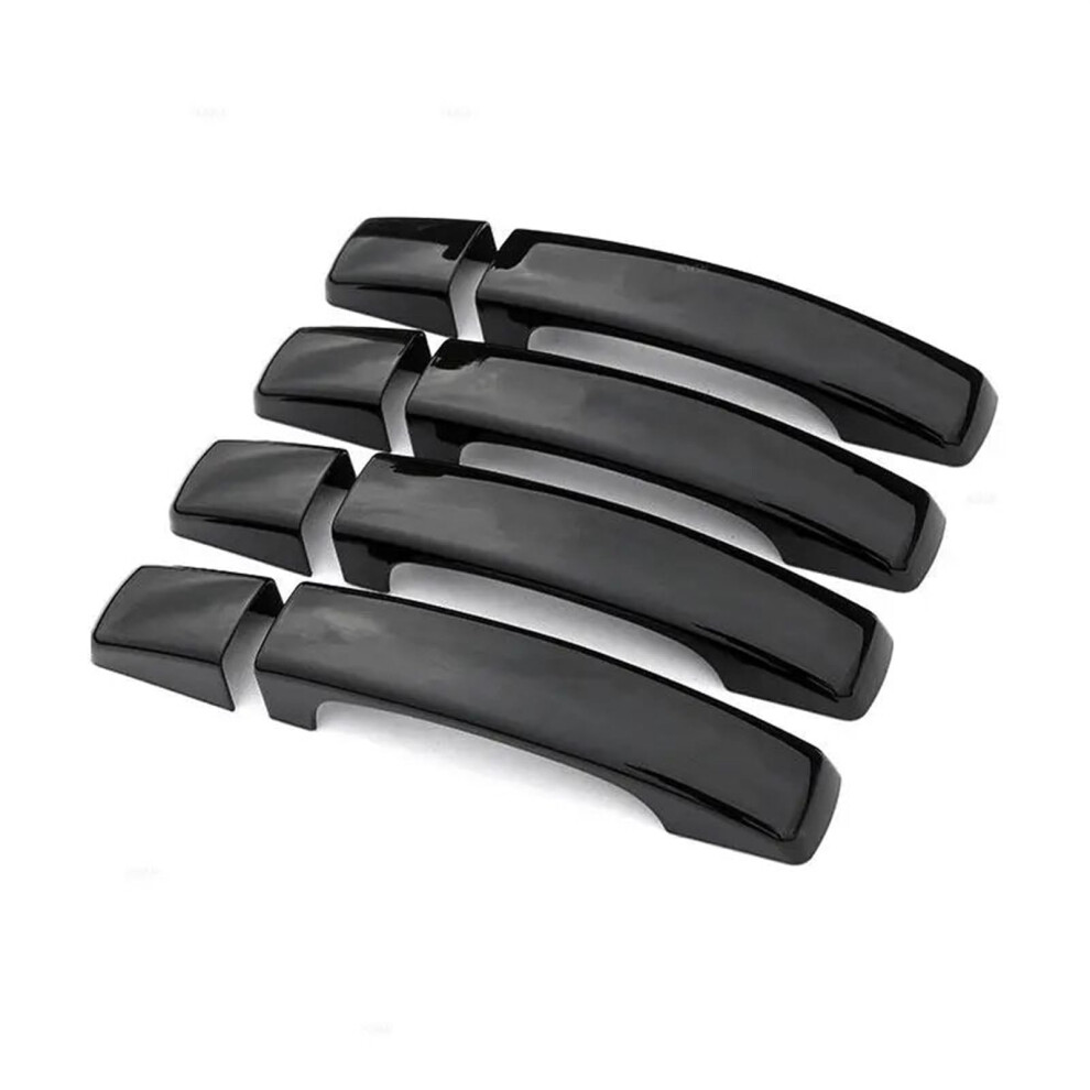 Auto Door Handle For Land Rover Range Rover Sport Discovery 4 Lr4 Glossy Without Keyhole Trim Cover Black 6038364936875