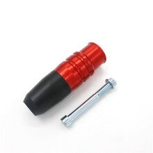 Motorcycle Exhaust Pipe Anti-Drop Body Protection Crash Pad Red for Suzuki G310R S1000RR S1000XR HP4 GSX250R GW250