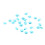 5000pcs 3mm Transparent Wedding Confetti Party 3