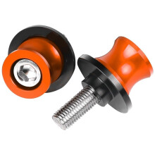 Schwingenschutz Montageständer For Yamaha YZFR125 YZF-R125 2020-2022 CNC Aluminum 6MM Stand Screws Orange
