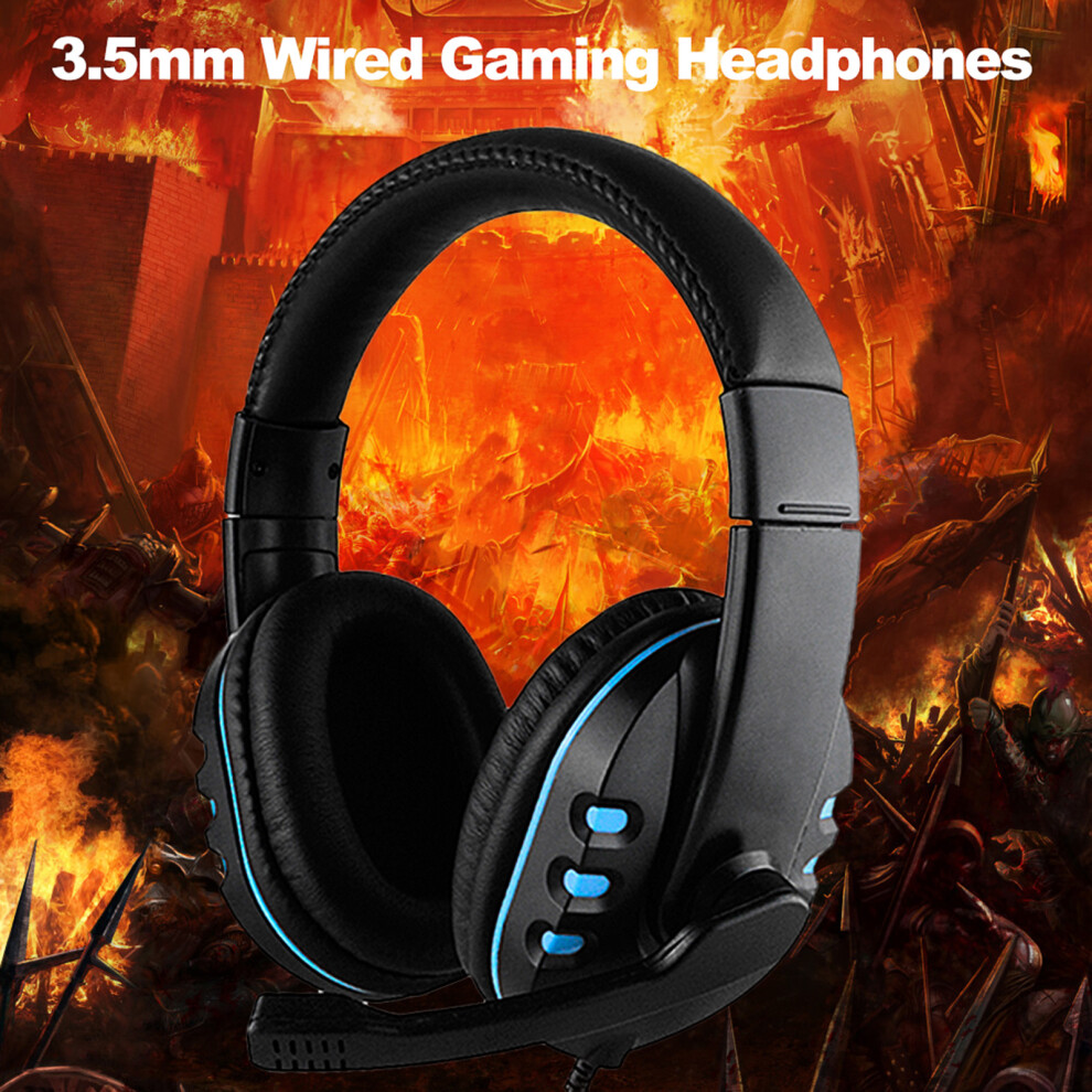 3.5Mm Wired Gaming Headphones Over Ear Game 8130196207159