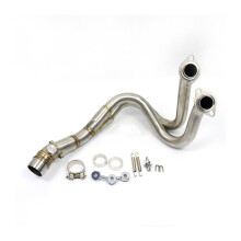 Full Exhaust System Silencer Muffler Front Link Pipe DB Killer for Kawasaki ER6N ER6F Versys 650 Z650 Ninja 650