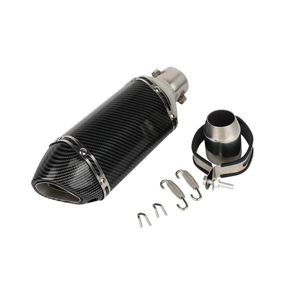 Motorrad Auspuff Schalldã¤Mpfer Carbon Fiber Universal 250Cc 350Cc 600Cc Exhaust Pipe A-310Mm For Msx125 6947110803128