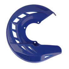 Motorcycle Brake Protection Kit for TC/FC 125-400 2014 Offroad with ABS Material Front Disc Guard and 26mm Axle Core Blue