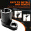 Oxygen Sensor Removal Tool 22mm 1/2 Inch Offset Flaring Nut Socket Wrench Compatible with Most Vehicles 5