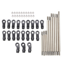 Metallischer Verbindungskupplungs- und Endkugelset für 1/10 Maßstab RC-Auto, 313 mm Radstand