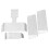 Chassis Armor Protector für Traxxass SUMMIT EREVO/SLASH VXL 1/16 Auto, Silber 1