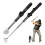 (Black) Golf Swing Practice Stick Golf Swing Trainer Retractable Practice Beginner Alignment Gesture Correct Wrist Golf Training Aids 1