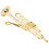 Miniature Trumpet Model High Simulation Mini 5