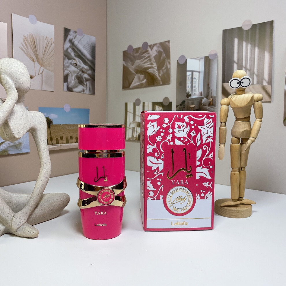 Women's Perfume Ratfa Fragrance Imported Middle East Dubai Perfume Pink Candy 100ml