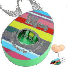 Electric Easter Egg Painting Machine with 8 Paint Pens and 3 Eggs DIY Egg Painting Machine