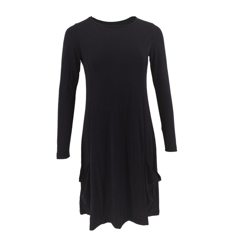 (Black, 4XL) Versatile And Fashionable Girl S Ceremony Right Dresses For All-image-OPC-PK7BVC7-NEW