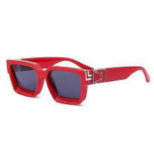 (S) New Square Sunglasses European and American Sun Glasses Women's Millionaire Street Shooting Punk Sun