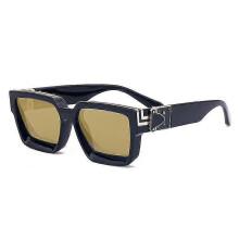 (T) New Square Sunglasses European and American Sun Glasses Women's Millionaire Street Shooting Punk Sun