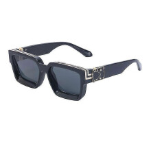 (J) New Square Sunglasses European and American Sun Glasses Women's Millionaire Street Shooting Punk Sun