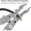 18 in 1 Foldable Wire Stripper Tool, 2025 Upgraded Professional Crimper, Multi-Function Electrician Hand Tool, Compact Design 3