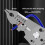18 in 1 Foldable Wire Stripper Tool, 2025 Upgraded Professional Crimper, Multi-Function Electrician Hand Tool, Compact Design 4