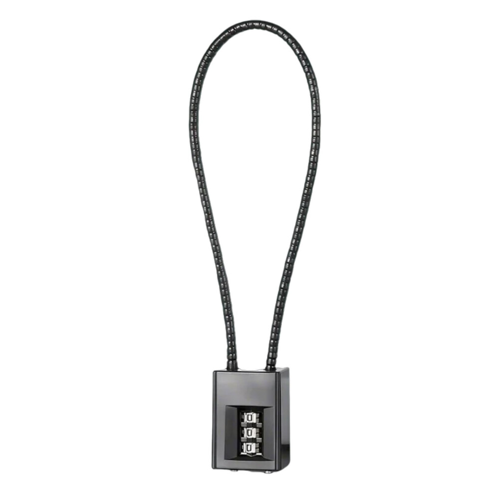 Cable Lock For Bicycles And Helmets, Combination Password Lock, 10Mm Thick Steel, Weatherproof, Safe And Robust 6038364939616