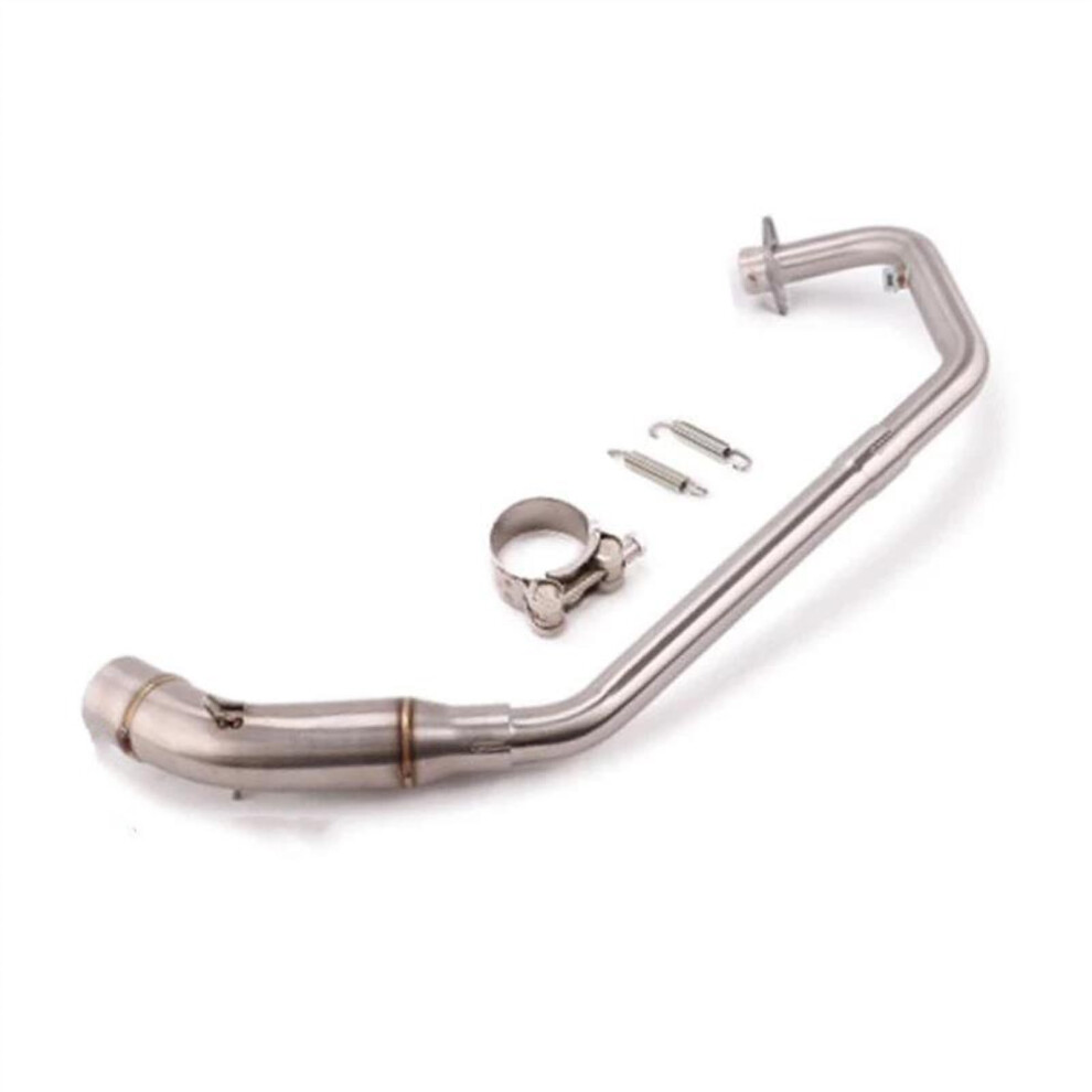 Motorcycle Muffler Cbr125 Cbr125r Cb125r 2017-2021 Exhaust Modified Connection System For Motorcycles Silver 6947110804569