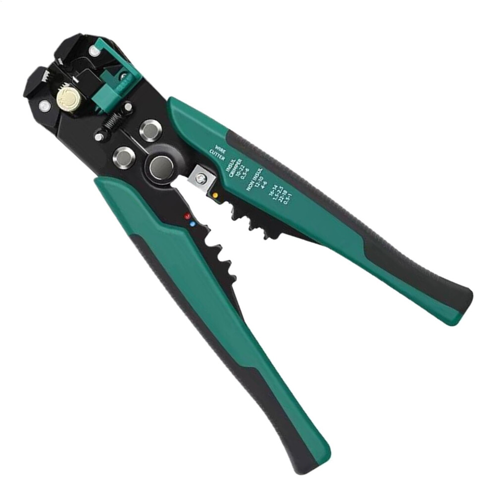 Automatic Wire Stripper Tool, Adjustable Electric Cable Stripper, Multifunctional Crimping Tool, Carbon Steel Construction 6038364939845