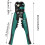 Wire Crimping Tool, Automatic Wire Stripper | Multifunctional Wire Stripper, Adjustable Carbon Steel Wire Cutter for Crimping 5