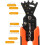 5-In-1 Wire Stripper Tool, Multi-Function Electrician Bending Pliers, Durable Copper Wire Cutter, Easy Grip Design 4