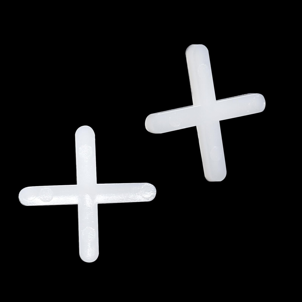 500 Piece 0.3 cm Tile Spacers for Wall and Floor, Ceramic Tile Leveling System, Cross Spacers for Stone Installation 1/8 Inch-image-OPC-PK7BWJC-NEW