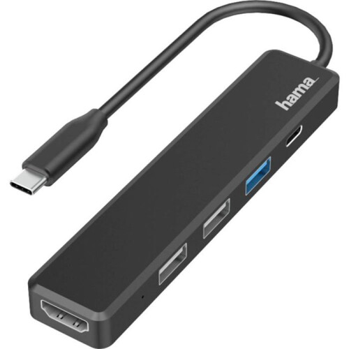 Hama Hama USB-C Docking Station 00200117 Suitable for brands: universal with charging function, power supply U