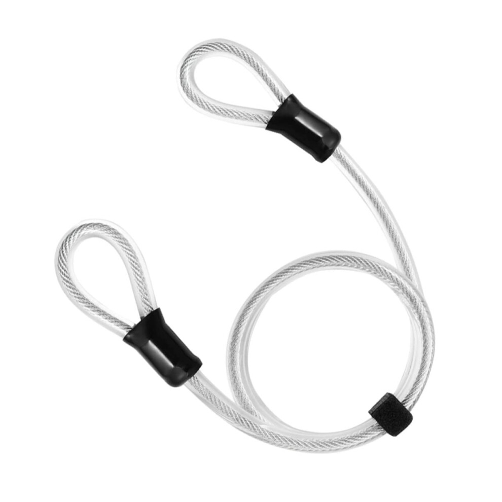 Fahrradschloss Sicherheitskabel Geflochtenes Stahlschloss 10mm x 180cm Doppelendring Design fÃ¼r FahrrÃ¤der Skateboards SportgerÃ¤te-image-OPC-PK7BWM2-NEW