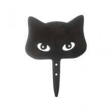 (B) Black Peeping Cat Garden Stake Party Decorative Sign Ornaments Art Crafts