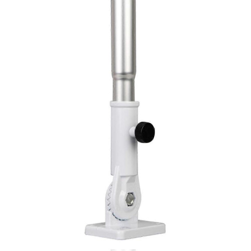 90Adjustable Wall Flag Pole Base Flag Pole Mounting Bracket with Hardwares Aluminum Flag Holder Bracket 1