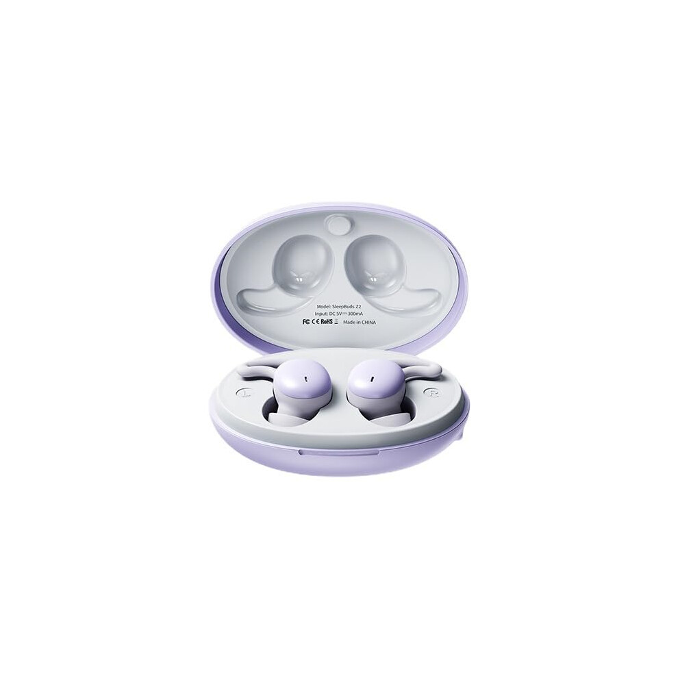 Sleep Headphones With Anc For Snoring, Bluetooth 5.4, 24H Battery, Comfortable Side Sleeper Earbuds, Orange/Purple 6947110806143