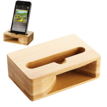 Phone Speaker Dock, Natural Sound Amplifier for Mobile Phones, Desk Holder for Bedroom, Compatible with All Smartphones