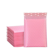 50 Pack Pink Padded Bubble Mailers 11x15cm, Waterproof Self-Sealing Poly Shipping Envelopes, Shockproof Cushioned Bags