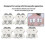 10x Electrode Replacement Pads for Omron Massagers Long Life Padl 3