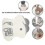 10x Electrode Replacement Pads for Omron Massagers Long Life Padl 4
