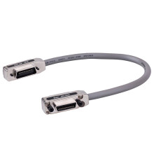 IEEE 488 Cable 1/1.5/2m Metal Cover Durable Extension Cable for Computer Monitor and Devices, Long-Lasting Quality