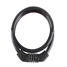 Steel Cable Bike Lock Combination Code Anti-Theft Security Lock for Bicycles Durable Weather-Resistant Design 1.5m
