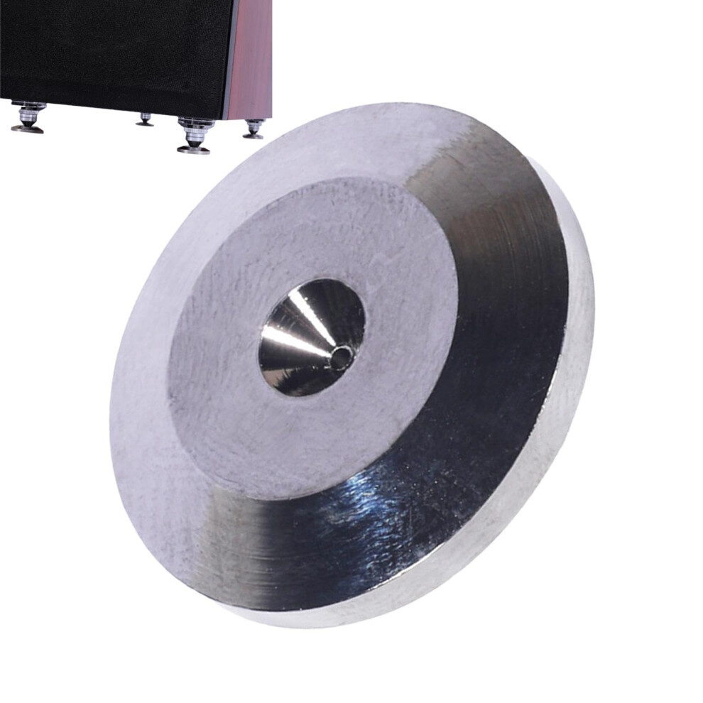Subwoofer Isolation Pad - Copper Anti-Slip Insulation Pad For Audio Amplifier Vibration Reduction, Silver/Grey 6038364942098