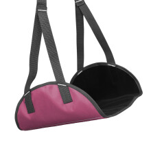 Compact Foldable Footrest for Travelers - Airplane & Train Use, Portable Design, Adjustable Height, Lightweight Material