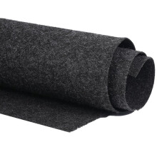 Speaker Grill Cloth 1x0.5m Gray, Polyester Fiber Sound-Absorbing Board for Car Subwoofer Box, Anti-Seismic Ceiling