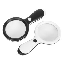 Beleuchtete 10-fache Vergrößerungslupe mit 88 mm Durchmesser und Dual-LED-Optionen