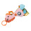 Infant Stroller Rattle Bell with Teether Mirror 7
