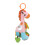 Infant Stroller Rattle Bell with Teether Mirror 1